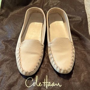 Cole Haan grand os pink loafers used but in good shape
